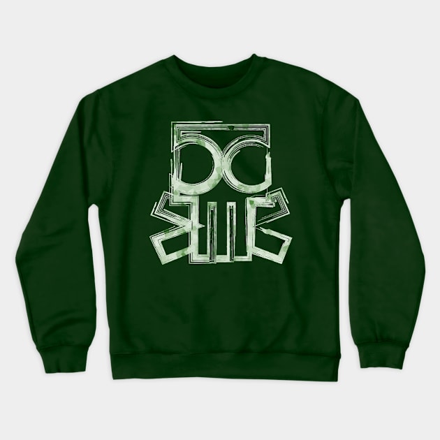 Skull lines Crewneck Sweatshirt by manuvila